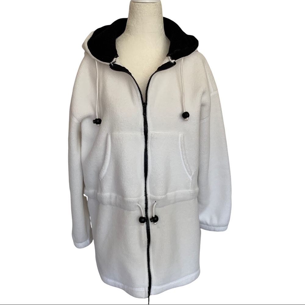 Vintage Moda Int'l Fleece Teddy Jacket Hooded